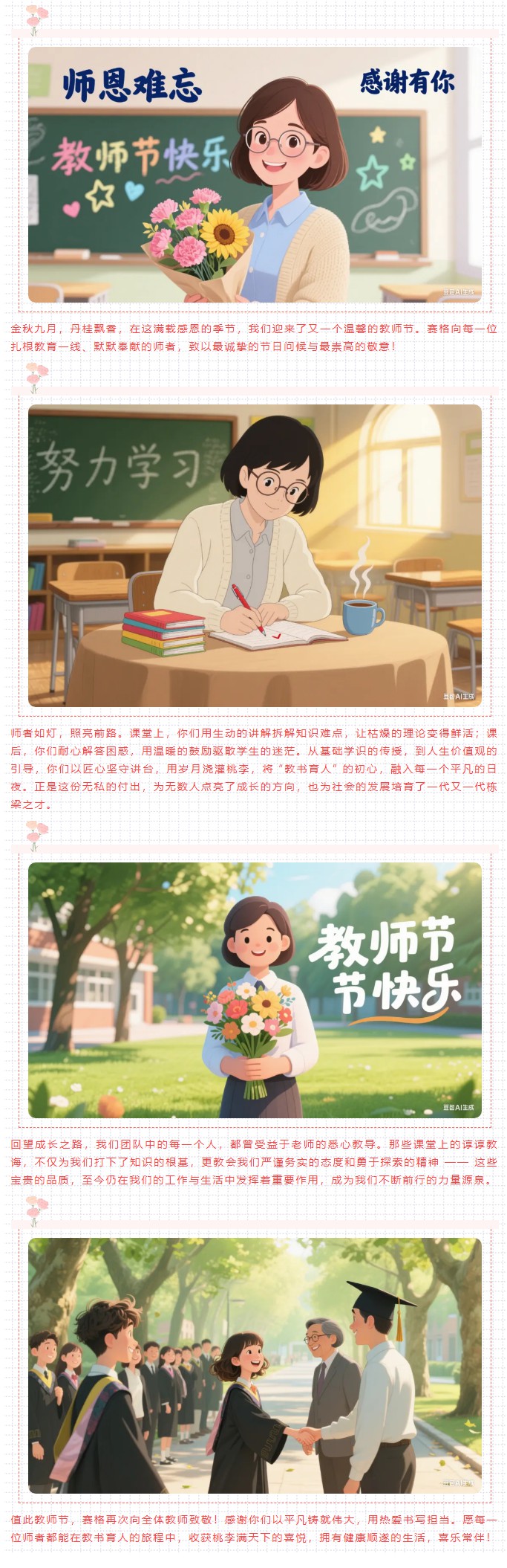 感恩有您 照亮前行 — 祝老師們節(jié)日快樂！_副本